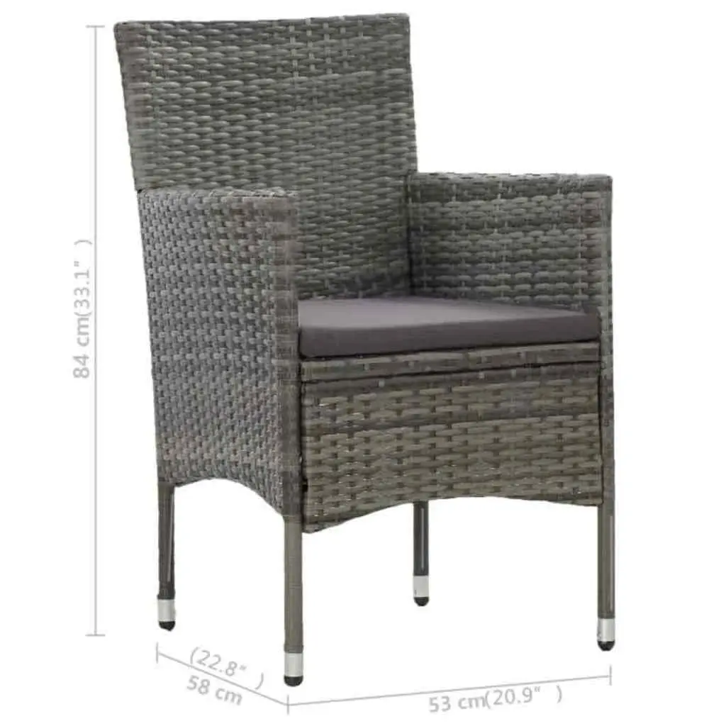 3-Piece Dining Set for Outdoor Living