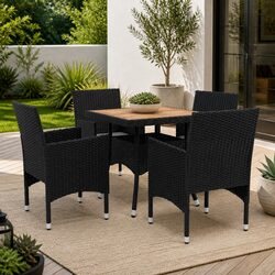 Versatile 5-Piece Dining Set for Your Outdoor Space