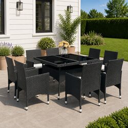 Ideal 9 Piece Outdoor Dining Set for Your Patio