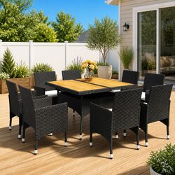9 Piece Practical Outdoor Dining Set for Any Occasion