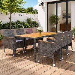 Practical 7-Piece Outdoor Dining Set for Your Patio