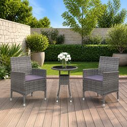 Versatile 3 Piece Garden Dining Set for Your Outdoor Oasis