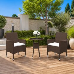 Practical 3 Piece Dining Set for Your Outdoor Lifestyle