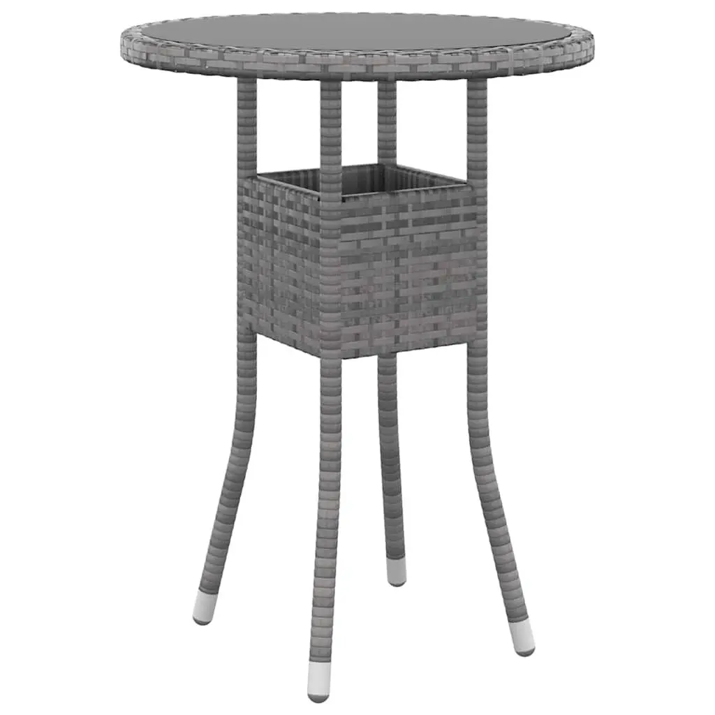 Garden Lounge Set 5 Piece Poly Rattan Outdoor Patio Furniture Grey