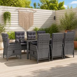 Perfect 9-Piece Dining Set for Your Outdoor Gatherings