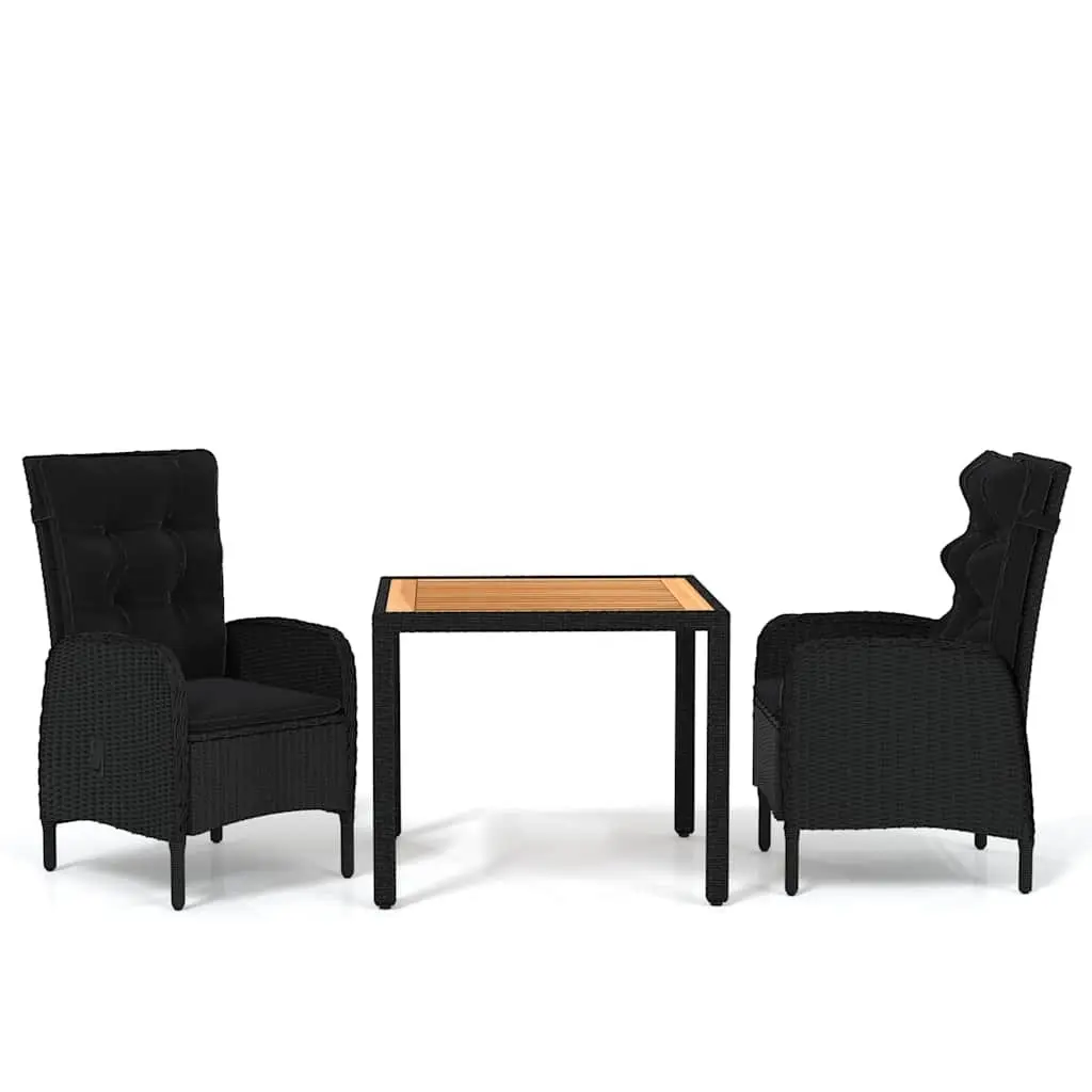 3 Piece Dining Set for Garden and Patio Use
