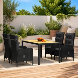 5 Piece Rattan Dining Set for Your Outdoor Space