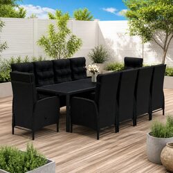 Versatile 11-Piece Garden Dining Set for Any Outdoor Event