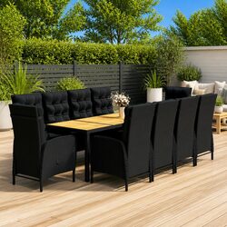 Versatile 11 Piece Garden Dining Set for Any Occasion