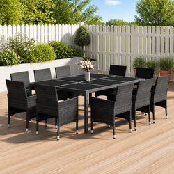 Versatile 11-Piece Outdoor Dining Set for Any Occasion
