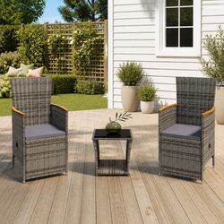 Practical 3 Piece Garden Lounge Set for Your Patio
