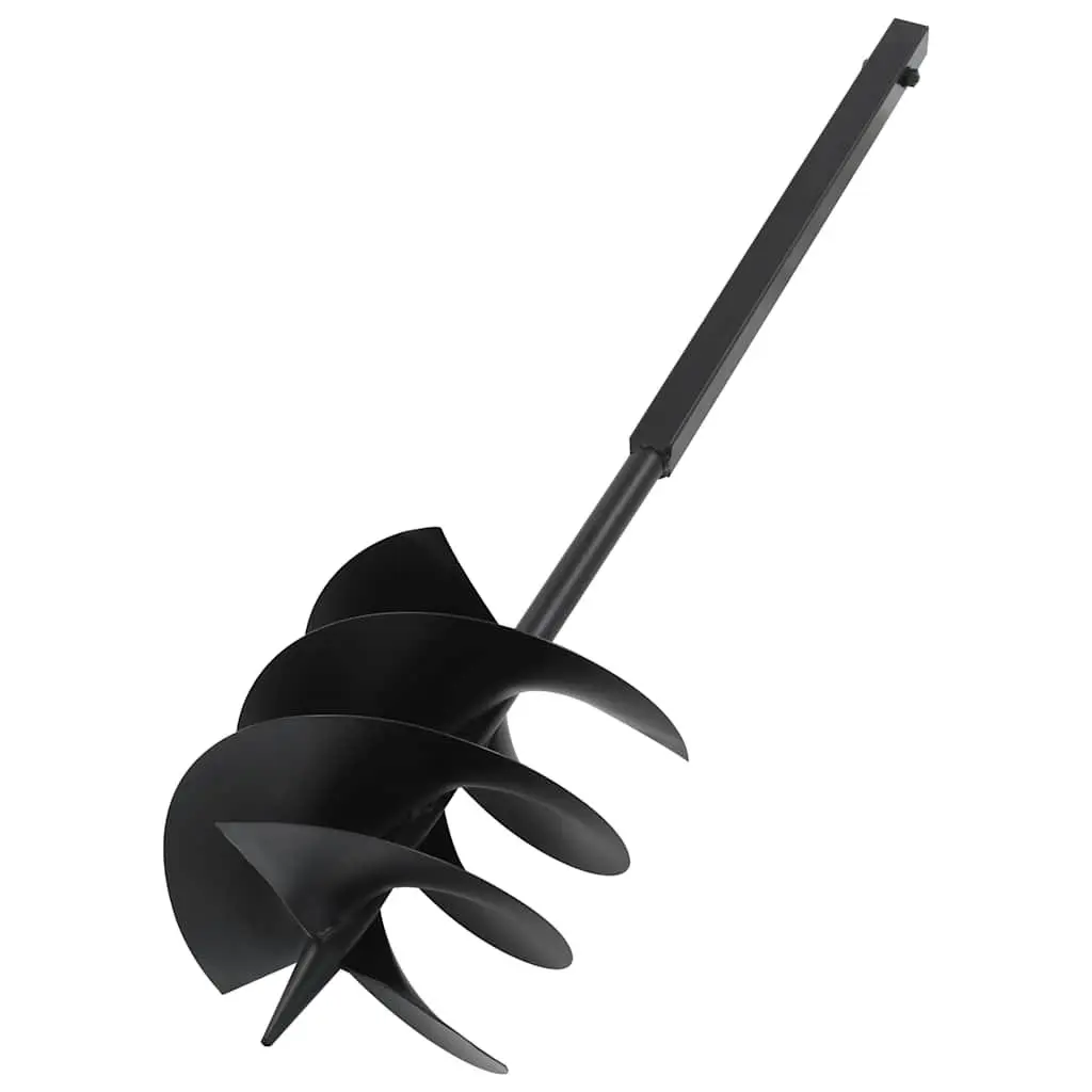 Ground Drill Steel 250mm with Handle and 4m Extension Tubes for Soil Aeration