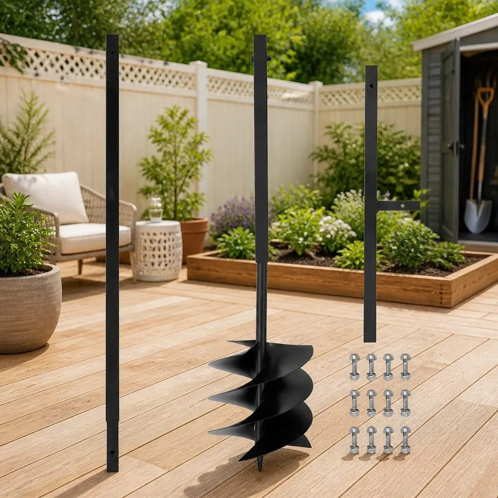 Ground Drill Auger for Home Gardening Needs