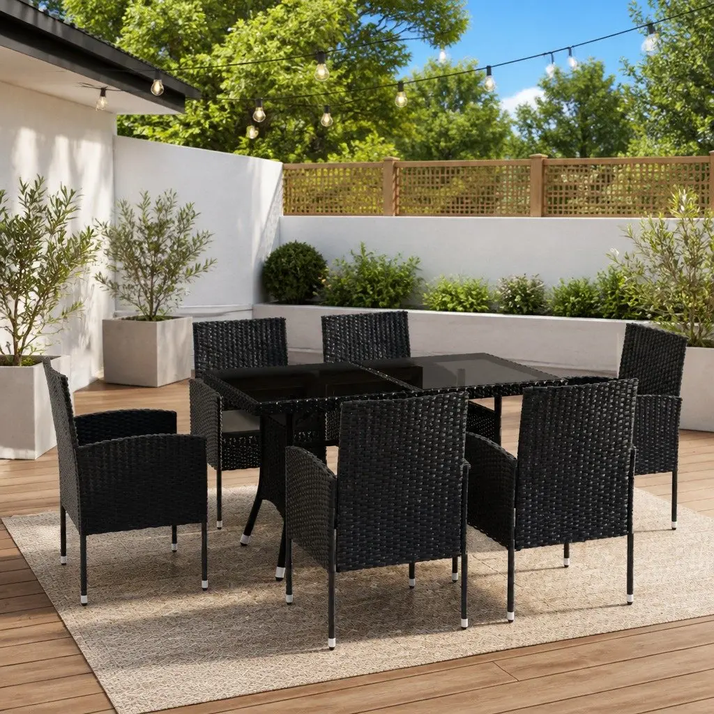 7 Piece Outdoor Dining Set for Entertaining