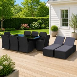 Practical 11-Piece Outdoor Set for Your Patio