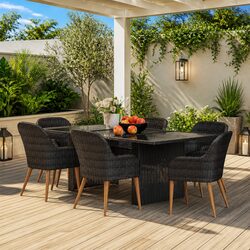 Ideal 7-Piece Dining Set for Outdoor Gatherings