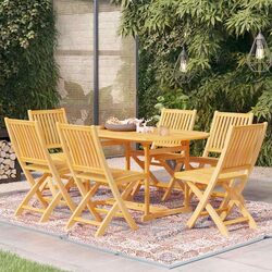 Versatile 7 Piece Dining Set for Indoor and Outdoor Use