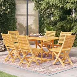Versatile 7 Piece Dining Set for Indoor and Outdoor Use