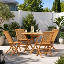 Functional 5 Piece Garden Dining Set for Any Occasion