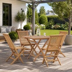 Versatile 5 Piece Garden Dining Set for Every Occasion
