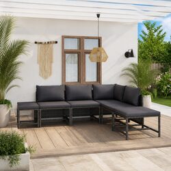 Practical Modular Lounge Set for Your Outdoor Living Space