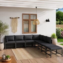 Practical 8-Piece Garden Lounge Set for Your Home