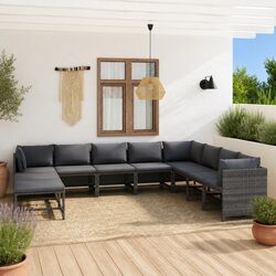 11-Piece Lounge Set: Perfect for Your Garden Gatherings