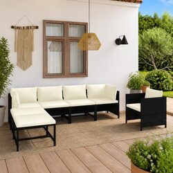 Practical 7 Piece Garden Lounge Set for Your Home