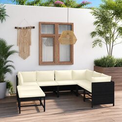 Practical 8-Piece Lounge Set for Your Outdoor Area