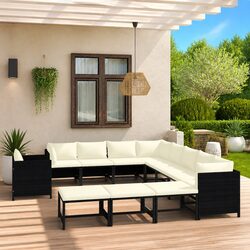 Practical 12-Piece Garden Lounge Set for Any Outdoor Space
