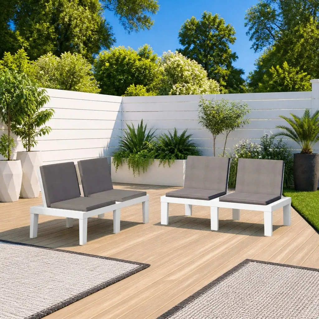 Outdoor Benches with Cushions for Relaxing