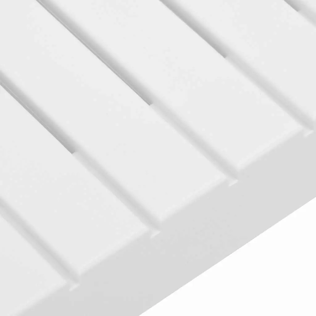 3 Piece Garden Lounge Set Outdoor Furniture Patio Bench Table Cushions White