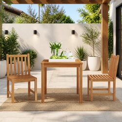 Versatile 3 Piece Outdoor Dining Set for Any Space