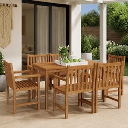 Ideal 7 Piece Dining Set for Outdoor Gatherings