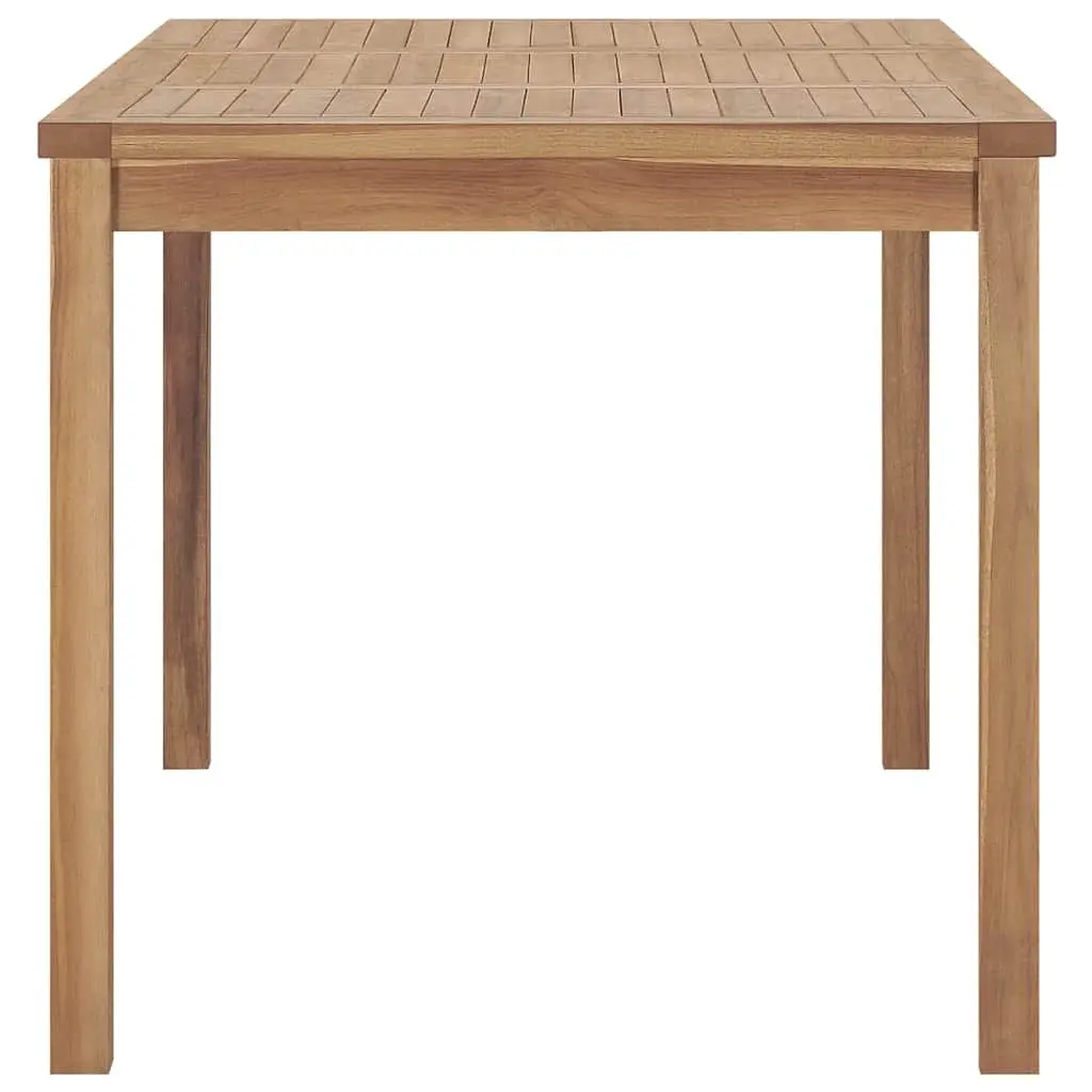 Outdoor Garden Dining Set 7 Piece Teak Wood Table Chairs Patio Furniture