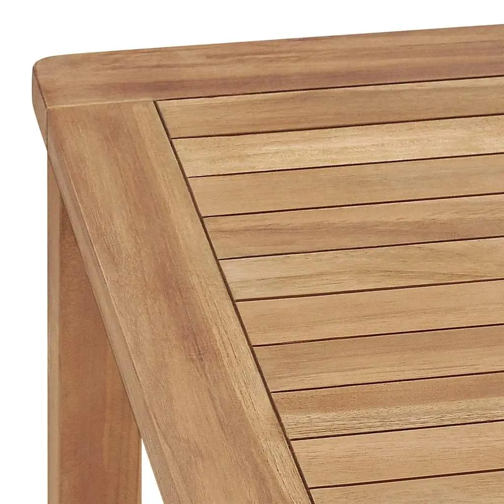 Outdoor Garden Dining Set 7 Piece Teak Wood Table Chairs Patio Furniture