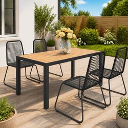 Practical 5 Piece Dining Set for Your Outdoor Entertaining