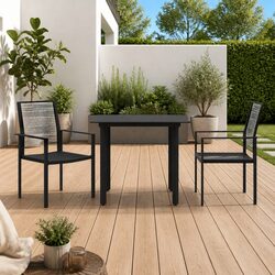 Practical 3 Piece Outdoor Dining Set for Your Garden