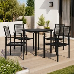 Practical 5-Piece Outdoor Dining Set for Any Occasion