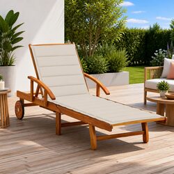 Practical Sun Lounger for Your Patio or Garden