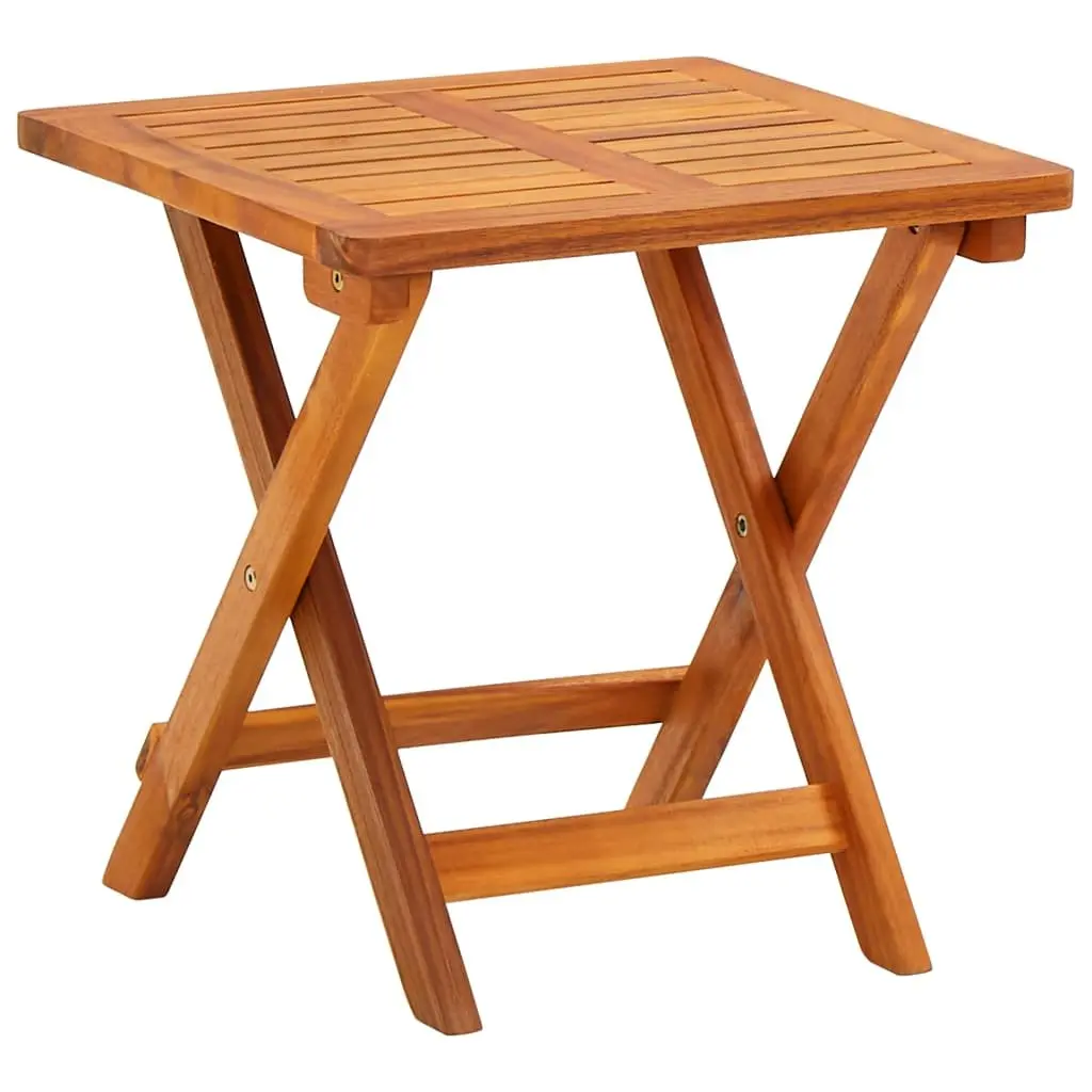 Sun Lounger Acacia Wood Adjustable Backrest Blue