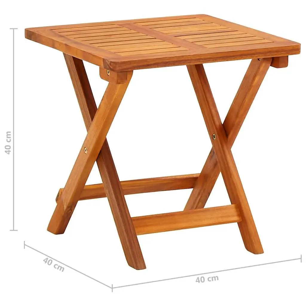 Sun Lounger Acacia Wood Adjustable Backrest Blue
