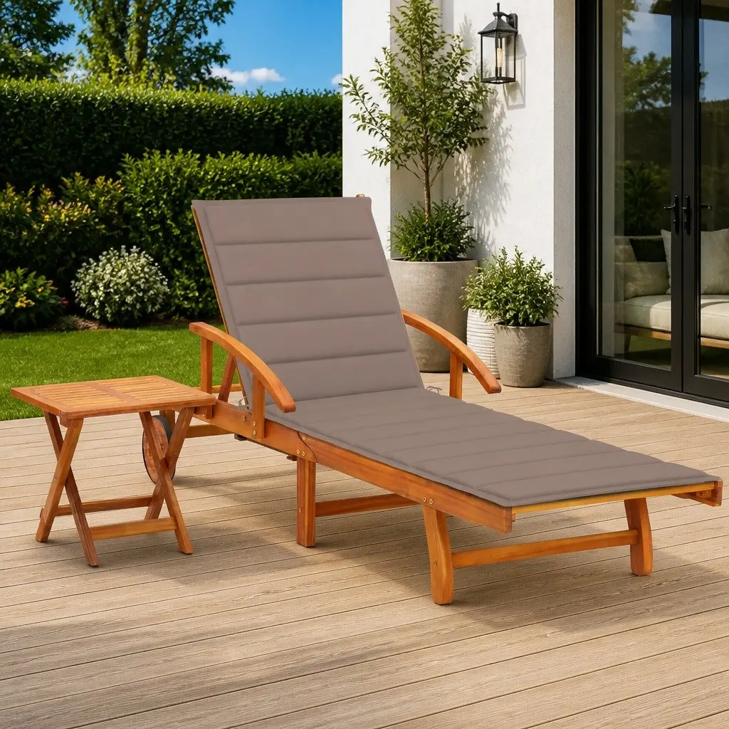 Sun Lounger for Relaxing Outdoors