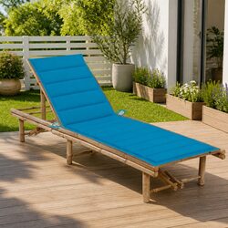 Practical Bamboo Sun Lounger for Your Garden