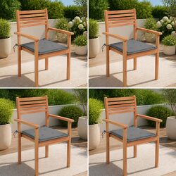 Practical Teak Wood Chairs for Your Outdoor Gathering