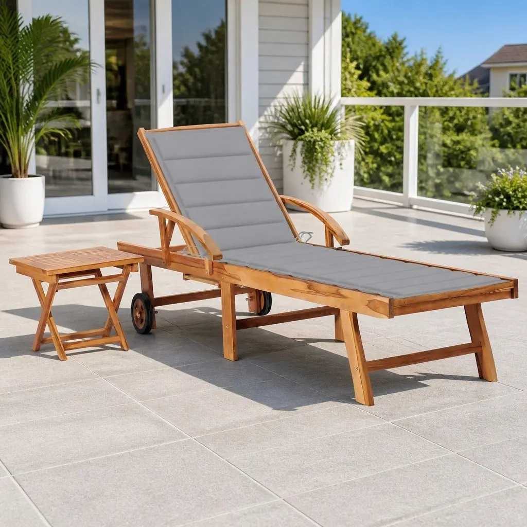 Sun Lounger for Gardens and Patios