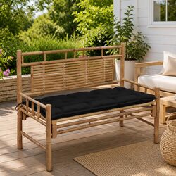 Bamboo Garden Bench for Relaxing Outdoors