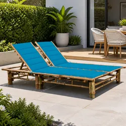 Ideal Bamboo Lounger for Relaxing in Your Garden