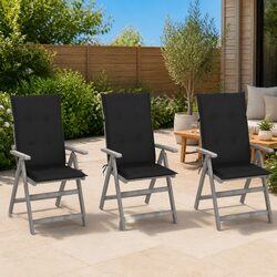 Versatile Outdoor Reclining Chair Set for Various Spaces