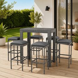 Ideal 7 Piece Garden Bar Set for Your Outdoor Space